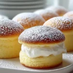 Fluffy Japanese Cotton Cheesecake Cupcakes