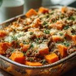 Ground Turkey Sweet Potato Casserole